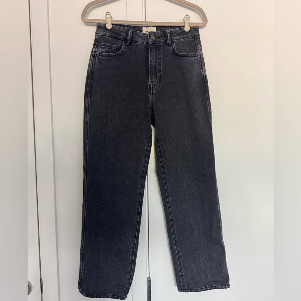 Sezane dark grey / faded black jeans